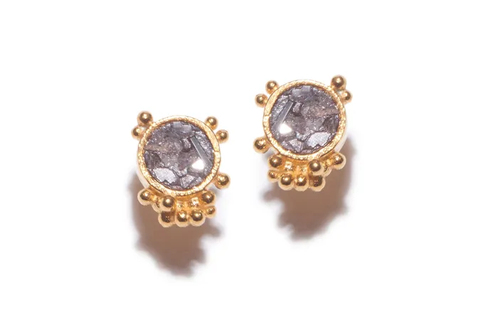 Earrings Frida Gold Vermeil Stud Earrings Shana Gulati