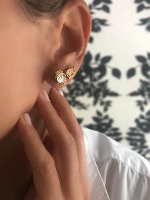 Earrings Frida Gold Vermeil Stud Earrings Shana Gulati