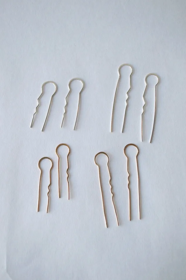 Earrings Melissa Joy Manning L Hairpin Earrings