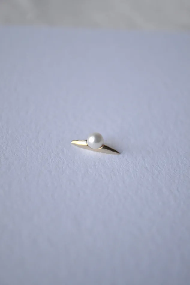 Earrings Naax White Pearl Earring Quarry