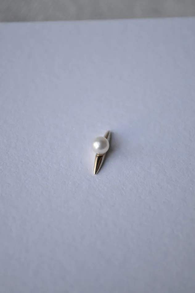 Earrings Naax White Pearl Earring Quarry