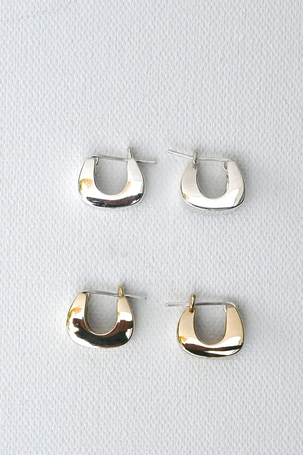 Earrings Quarry Proctor Earrings Brass Silver