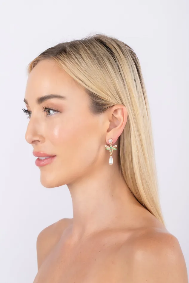 Earrings Rainbow Bee Earrings Eye Candy LA
