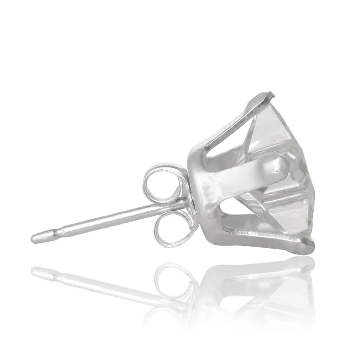 Earrings Teeda EZ2490 Star CZ Stud Earrings 6mm