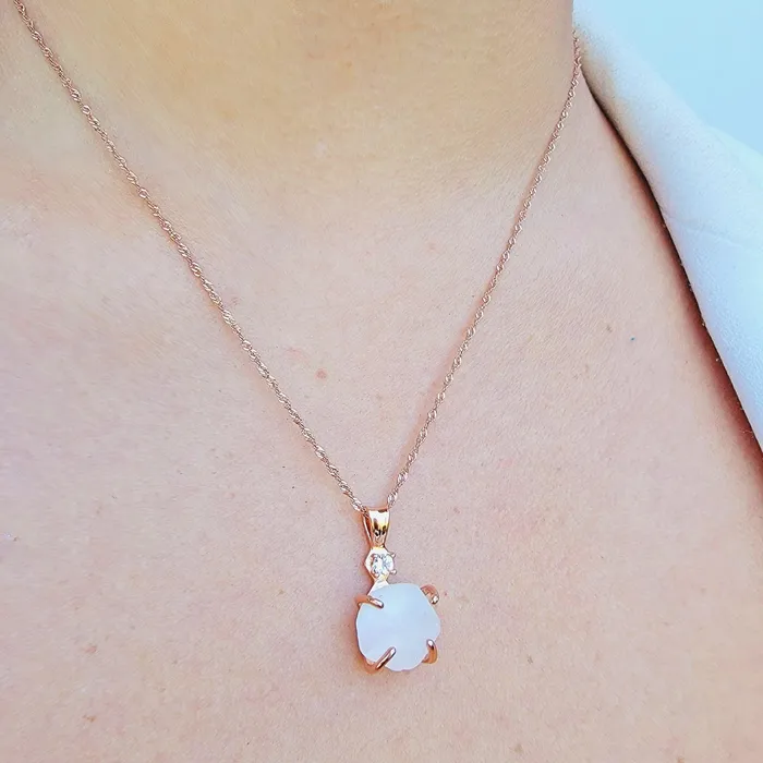 Earrings Uniquelan Jewelry Raw Moonstone Necklace Earrings Set Earrings Uniquelan Jewelry Raw Moonstone Necklace Earrings Set