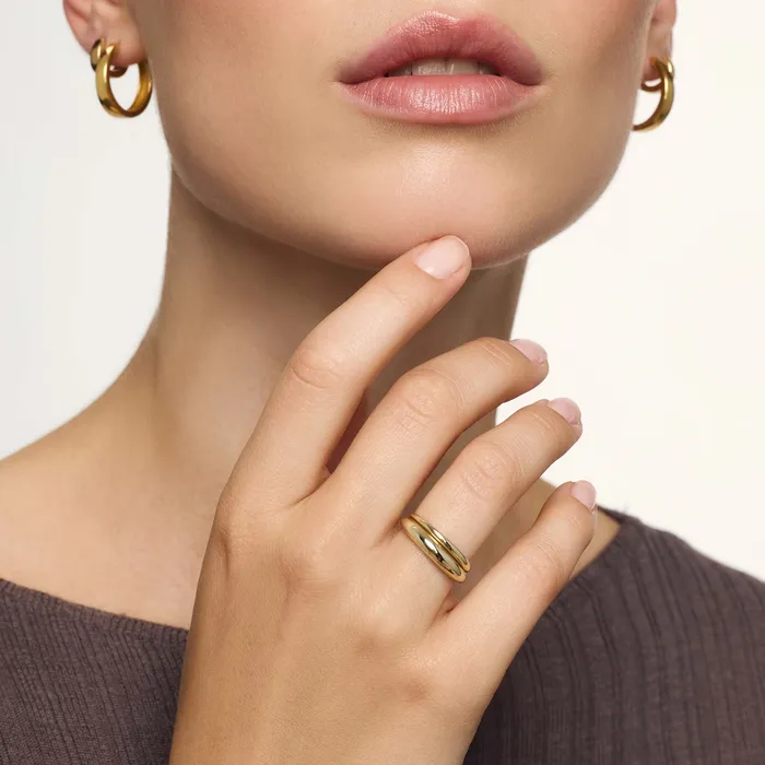 Eline Rosina Rings Dome Ring Set
