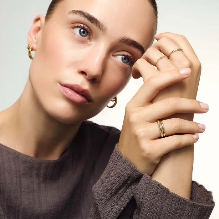 Eline Rosina Rings Dome Ring Set