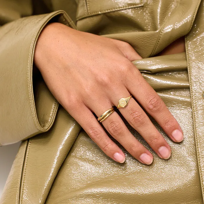 Eline Rosina Rings Dome Ring Set