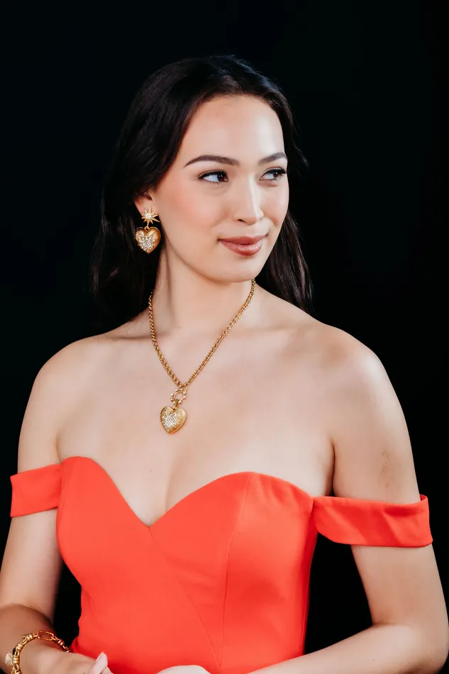 Elizabeth Cole Jewelry Earrings Love Me Earrings