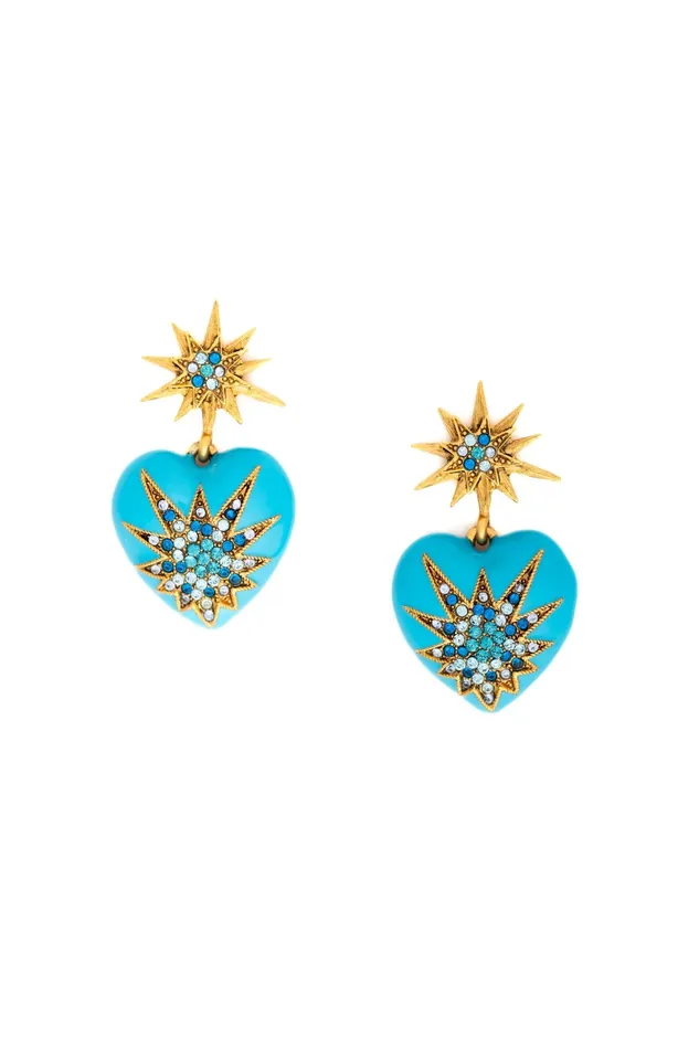 Elizabeth Cole Jewelry Earrings Love Me Earrings