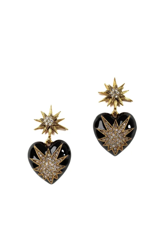 Elizabeth Cole Jewelry Earrings Love Me Earrings