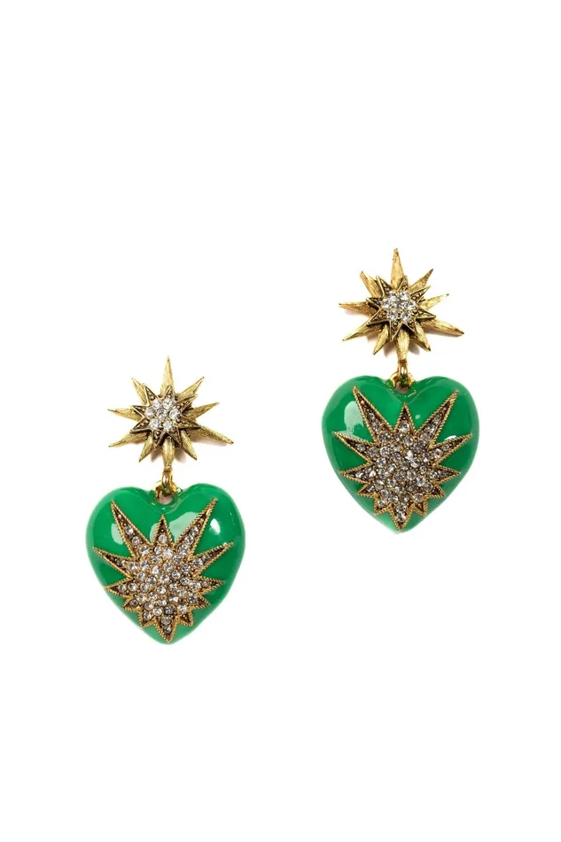 Elizabeth Cole Jewelry Earrings Love Me Earrings