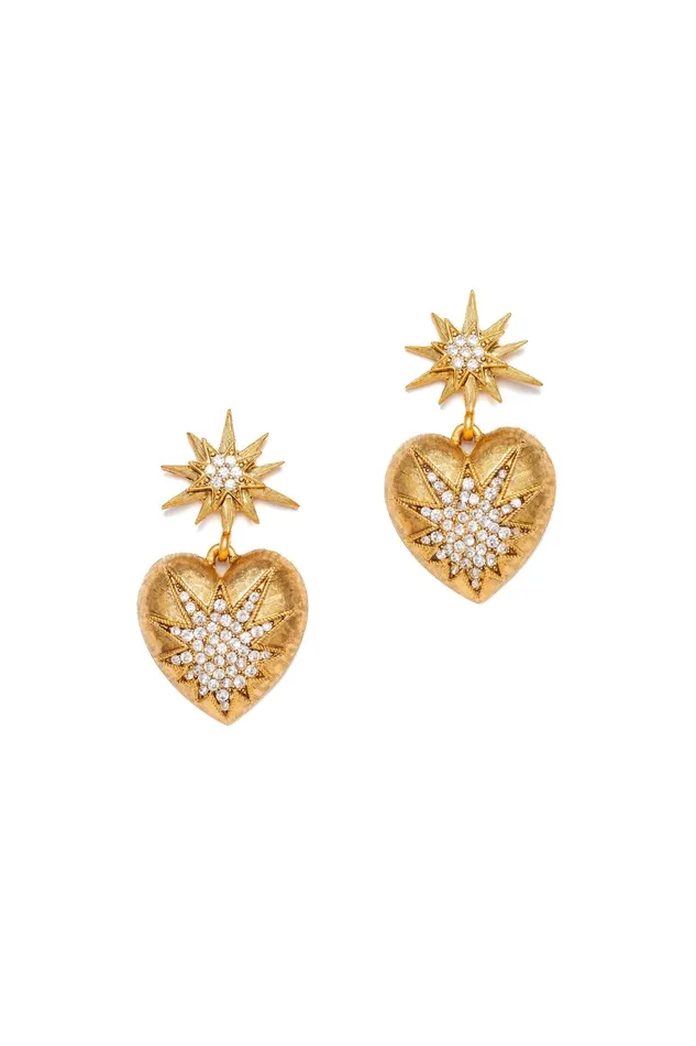 Elizabeth Cole Jewelry Earrings Love Me Earrings