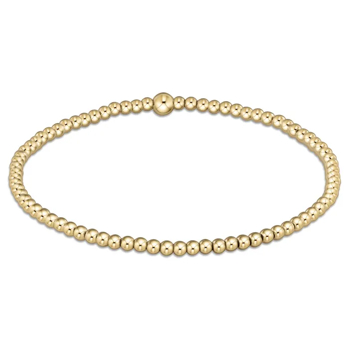 enewton Bracelets Classic Gold 25mm Bead Bracelet