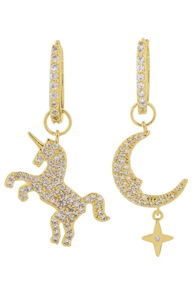 Eye Candy LA Earrings Hina CZ Earrings