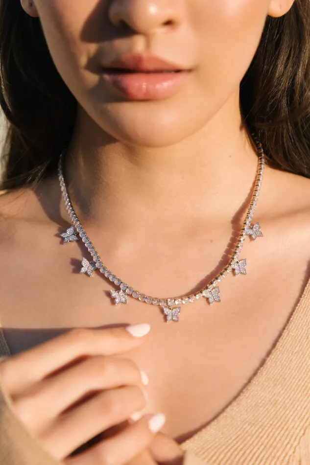 Eye Candy LA Necklaces Parisa Butterfly Necklace