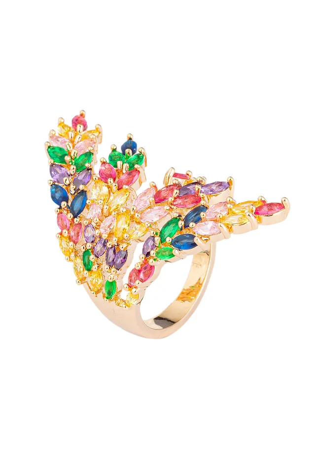 Eye Candy LA Rings Rainbow Ring