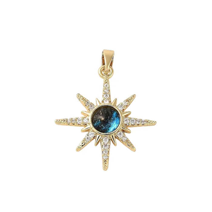 Galaxy star charm pau jewelry Charm Necklaces