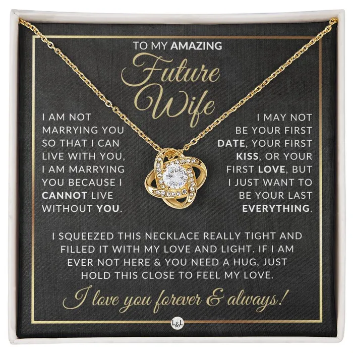 Gift For Future Wife Before Marriage Pendant Necklace Sentimental and Romantic Christmas Gift Valentines Day Birthday or Anniversary Present ShineOn Fulfillment Necklaces Gift For Future Wife Before Marriage Pendant Necklace Sentimental and Romantic Christmas Gift Valentines Day Birthday or Anniversary Present ShineOn Fulfillment Necklaces
