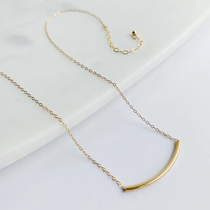 Grayling Necklaces Crescent Arc Necklace Layering Set