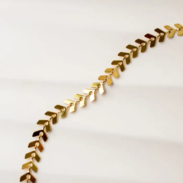 Grayling Necklaces Sierra Waterproof Chevron Chain Necklace