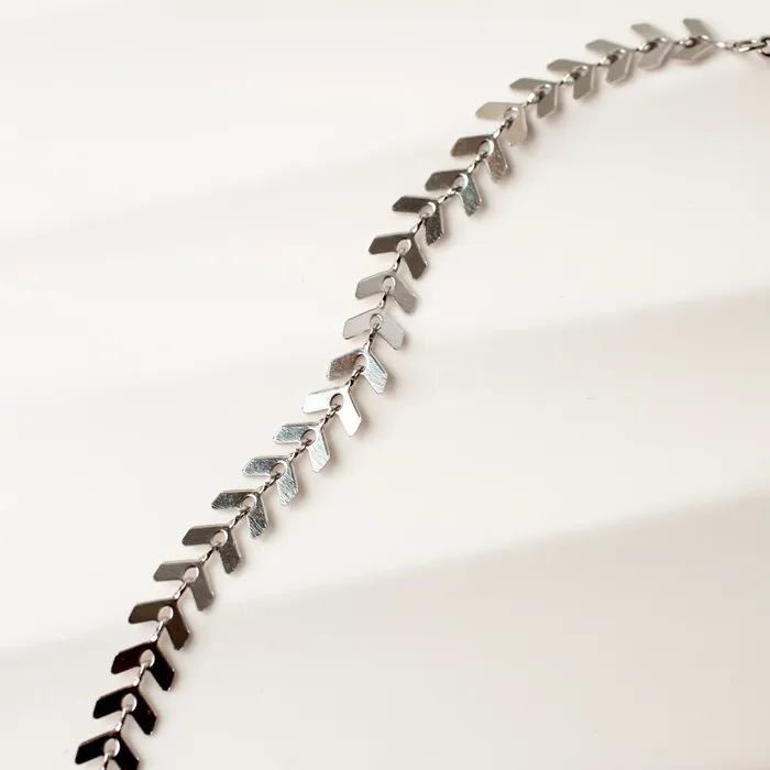 Grayling Necklaces Sierra Waterproof Chevron Chain Necklace