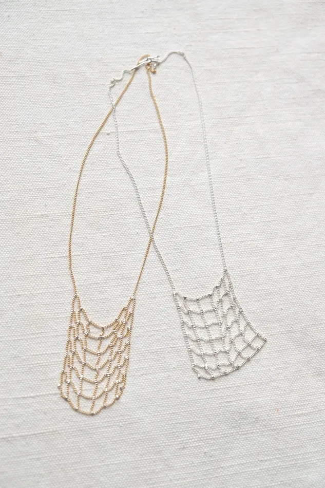 Hannah K Necklaces Lil Net Necklace