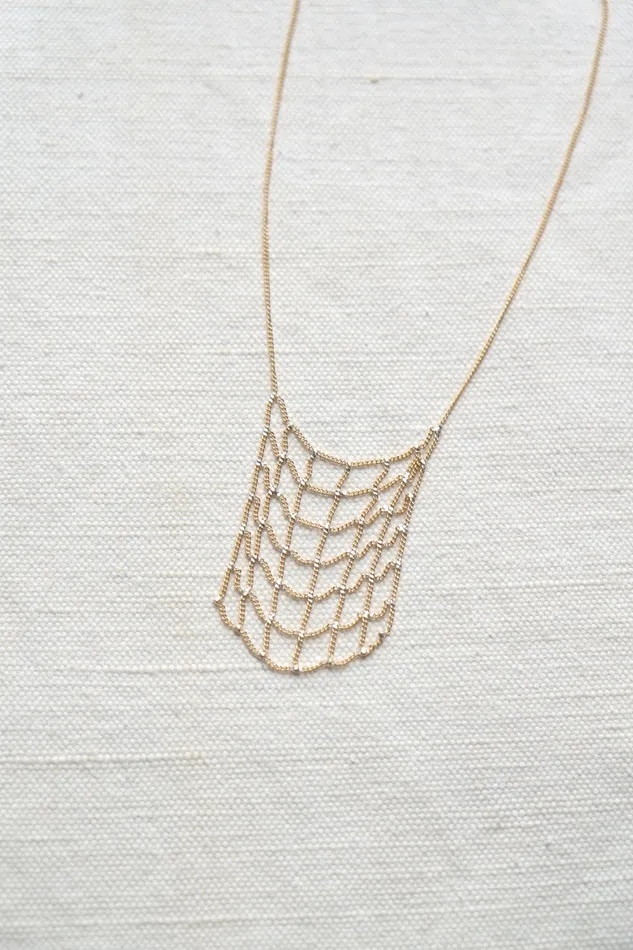 Hannah K Necklaces Lil Net Necklace Hannah K Necklaces Lil Net Necklace