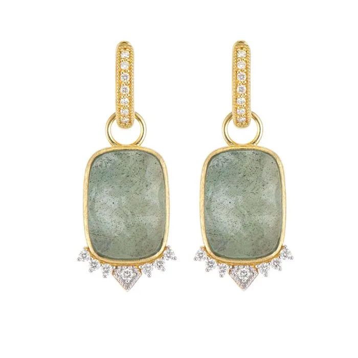 JUDE FRANCES JEWELS Earrings Lisse Stardust Earring Charm
