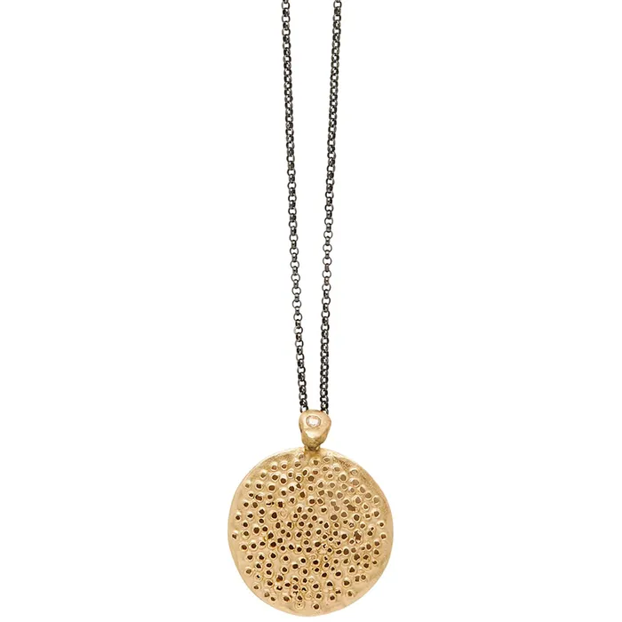 Julie Cohn Design Necklaces POLLEN BRONZE STERLING NECKLACE