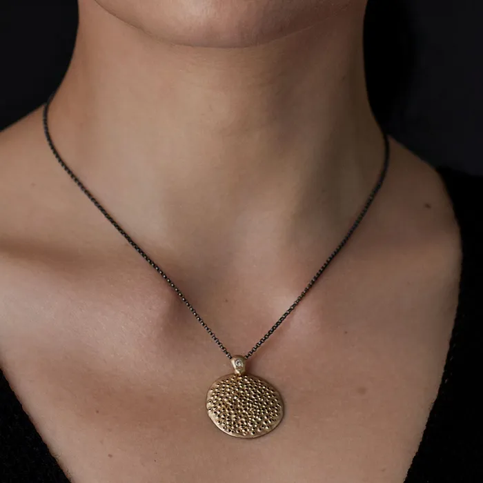 Julie Cohn Design Necklaces POLLEN BRONZE STERLING NECKLACE