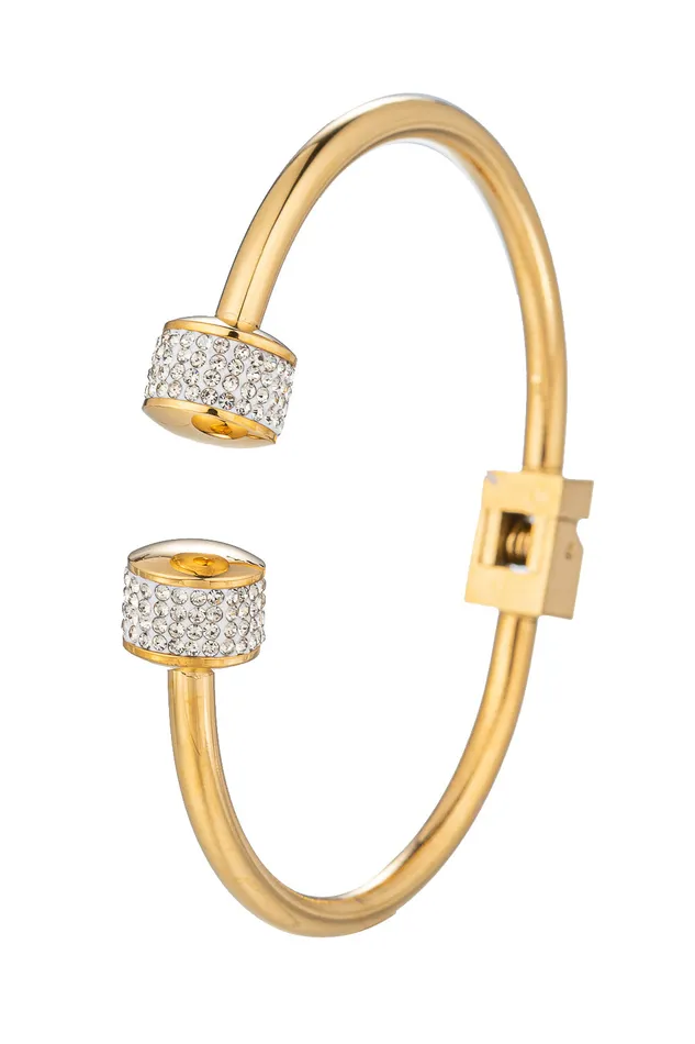 Maya Cuff Bracelet Eye Candy LA Bracelets