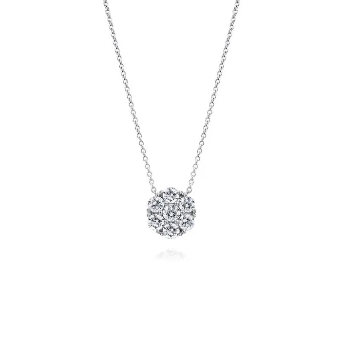 MEMOIRE Necklaces Floral Diamond Necklace
