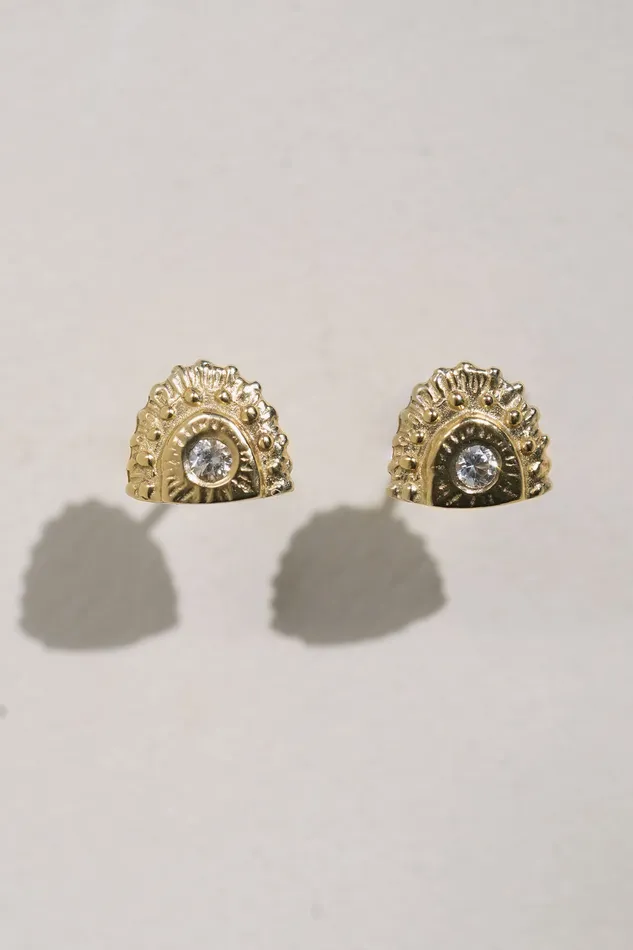 Molly Debiak PreStyled Sets No 11 Studs Solid 14K Gold