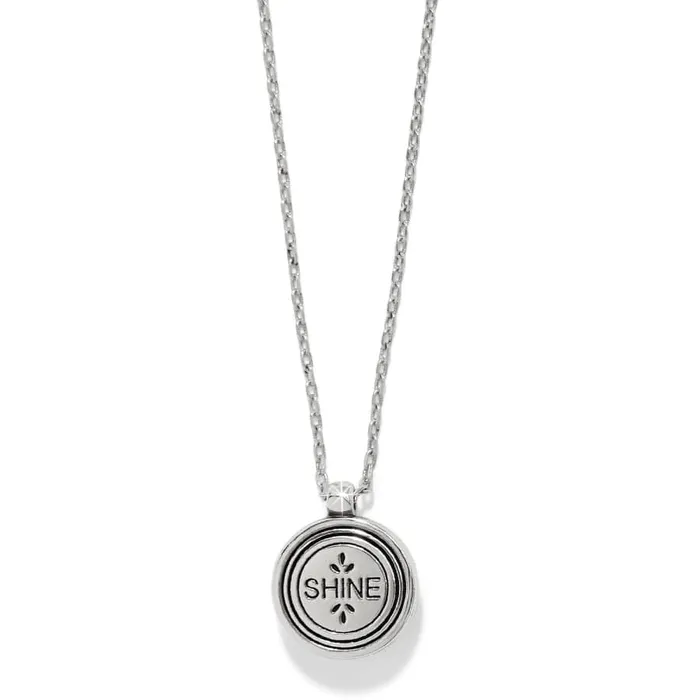 Mosaic Round Two Tone Mini Necklace Brighton Necklaces