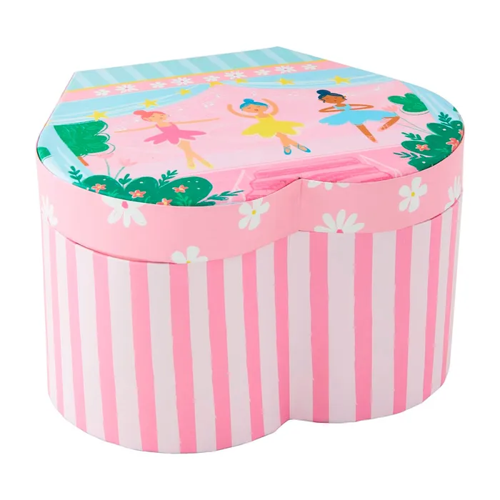 MudPie Necklaces Heart Musical Jewelry Box