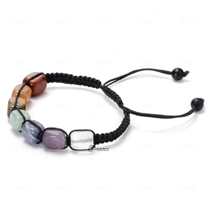 Multi Semi Precious Stones Bracelet Glitters Bracelets