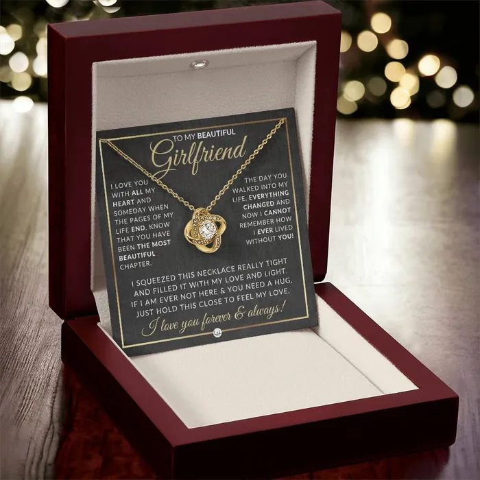 Necklaces Best Gift For Girlfriend Pendant Necklace Sentimental and Romantic Christmas Gift Valentines Day Birthday or Anniversary Present ShineOn Fulfillment