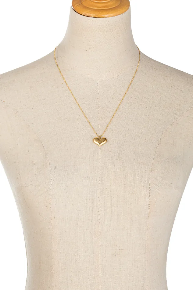 Necklaces Eye Candy LA Mini Heart Necklace