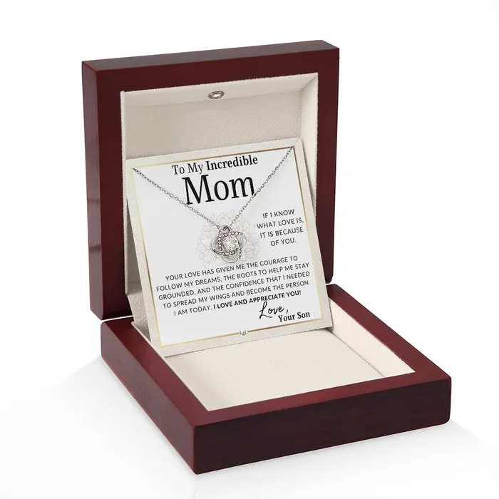 Necklaces Gift for Mom From Son Your Love Has Given Me ShineOn Fulfillment