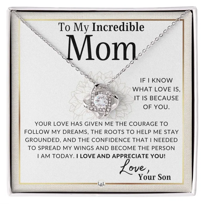 Necklaces Gift for Mom From Son Your Love Has Given Me ShineOn Fulfillment