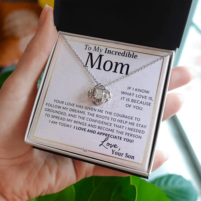 Necklaces Gift for Mom From Son Your Love Has Given Me ShineOn Fulfillment