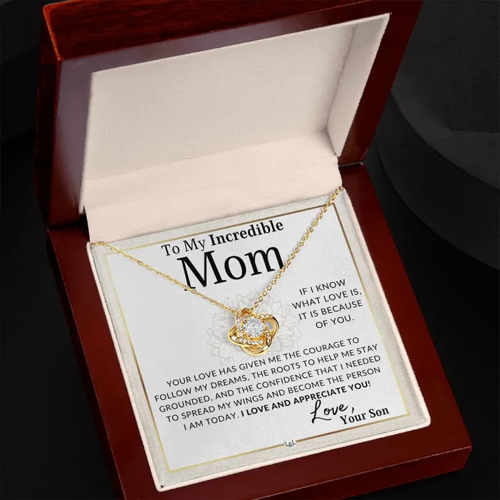 Necklaces Gift for Mom From Son Your Love Has Given Me ShineOn Fulfillment