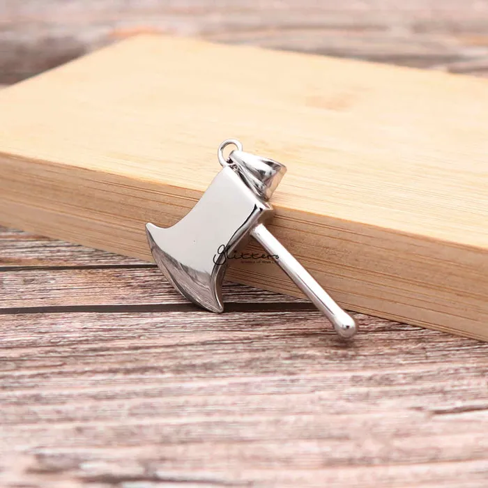 Necklaces Glitters Stainless Steel Ax Pendant