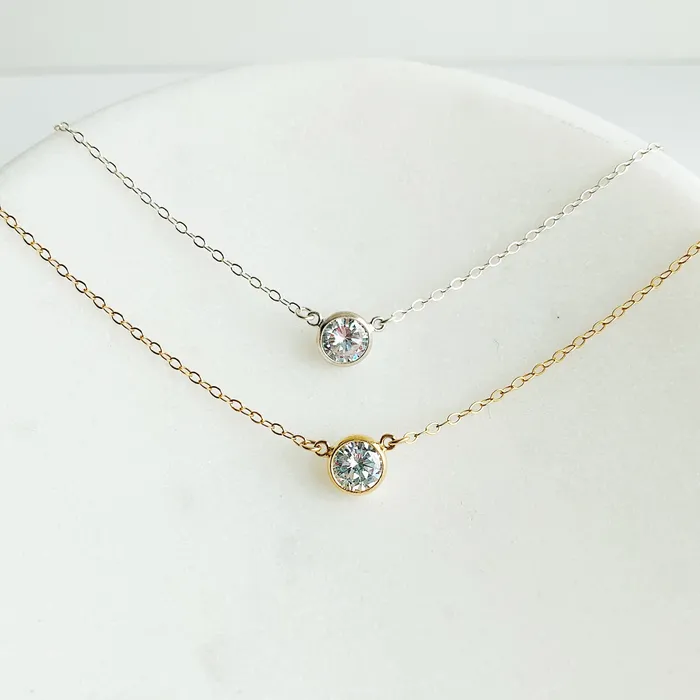 Necklaces Grayling Collette Solitaire Necklace
