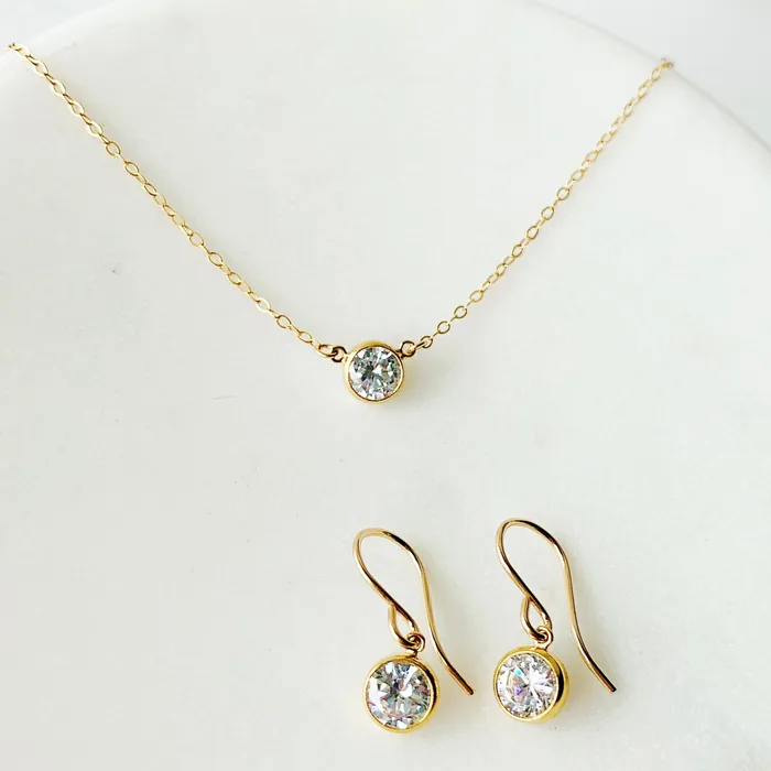 Necklaces Grayling Collette Solitaire Necklace