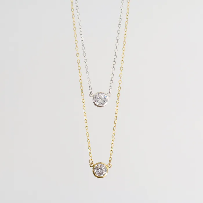 Necklaces Grayling Collette Solitaire Necklace