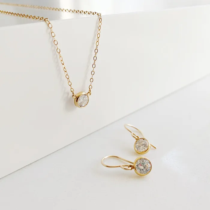 Necklaces Grayling Collette Solitaire Necklace