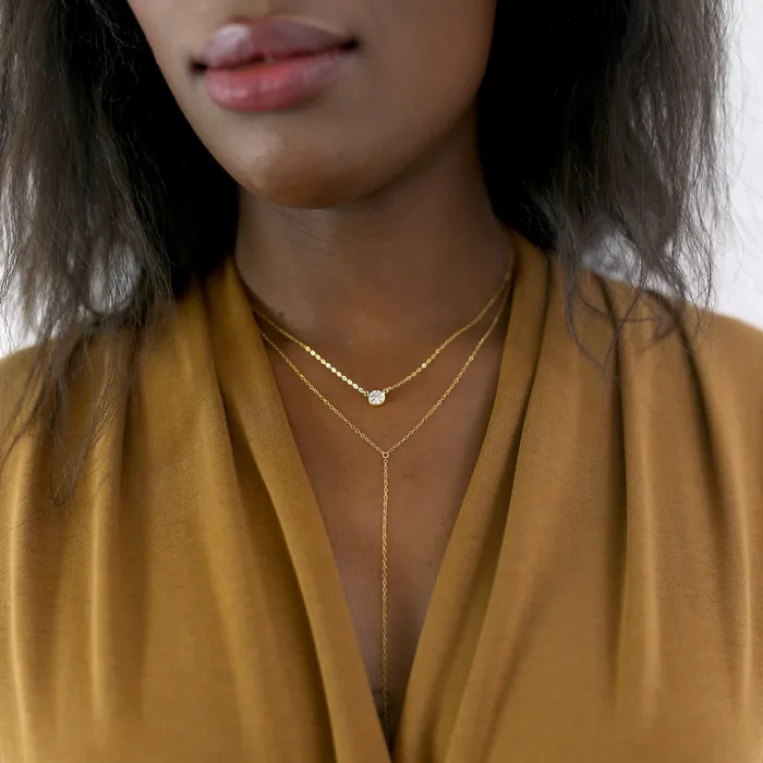 Necklaces Grayling Collette Solitaire Necklace