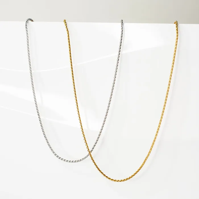Necklaces Grayling Waterproof Sofia Fluid Link Snake Chain Necklace